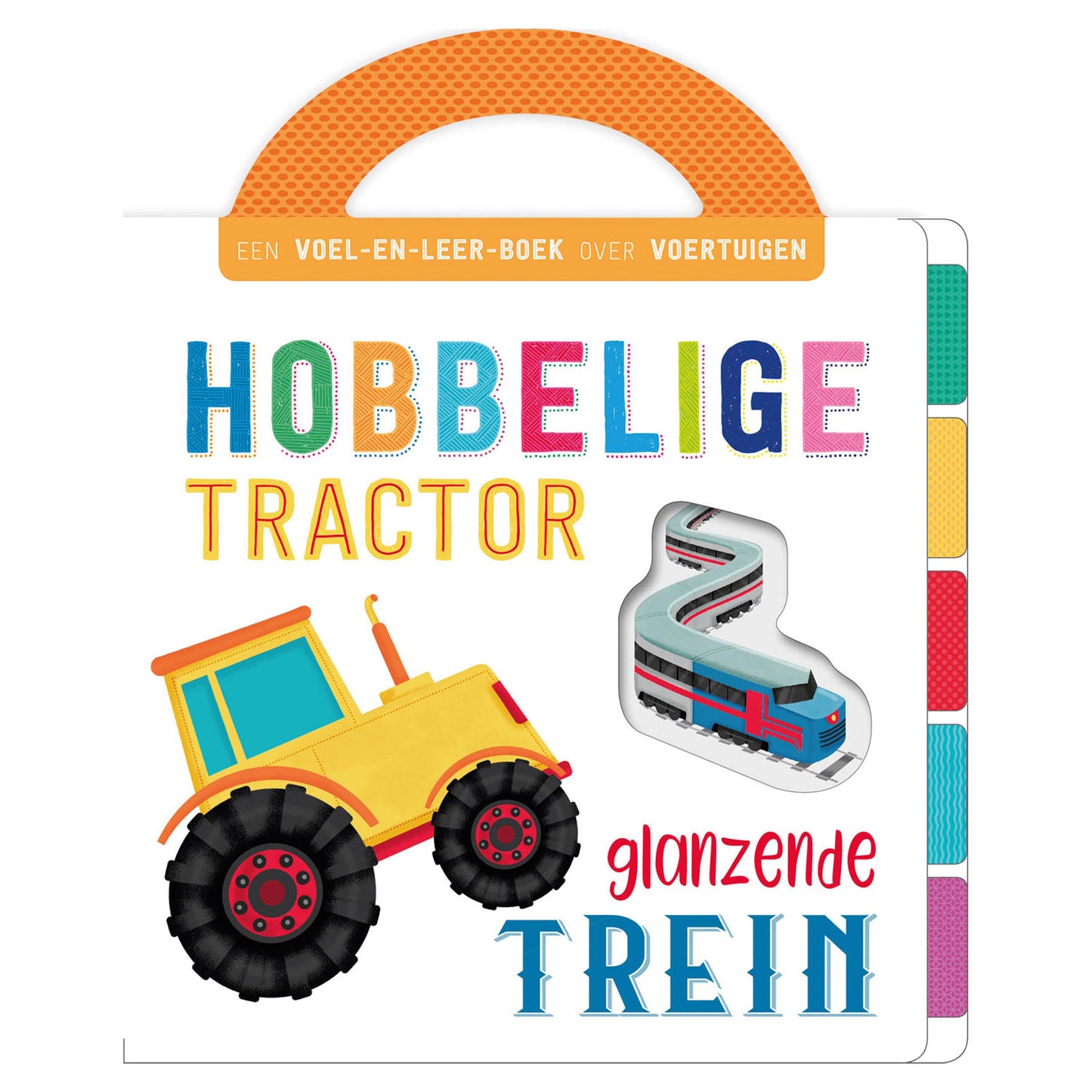 Rebo editori FeelBook Vehicles Burgy Tractor, Glossy Train