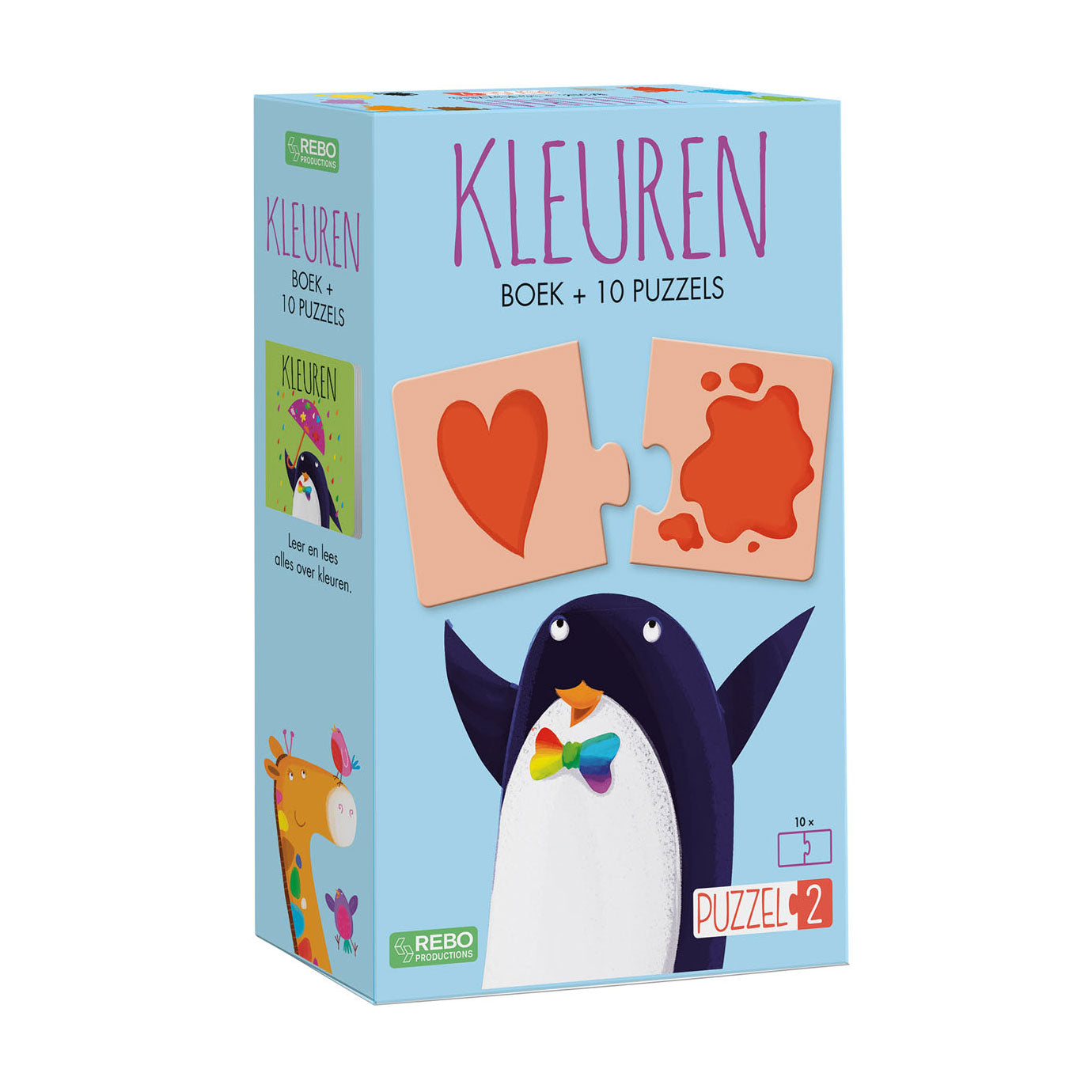 REBA LIBRO PUALLE2 PUZLER2 con 10 puzzle
