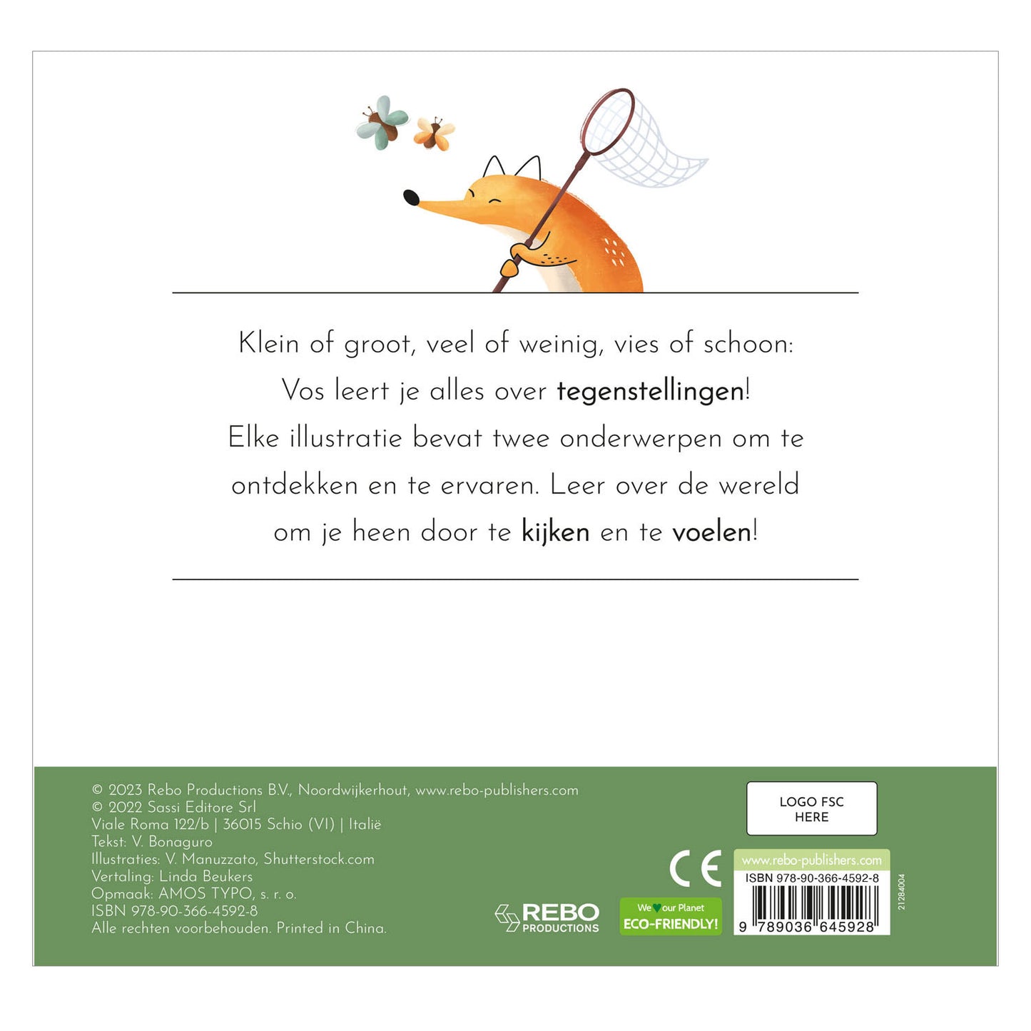 Rebo Publishers Contradicciones First Feel Book