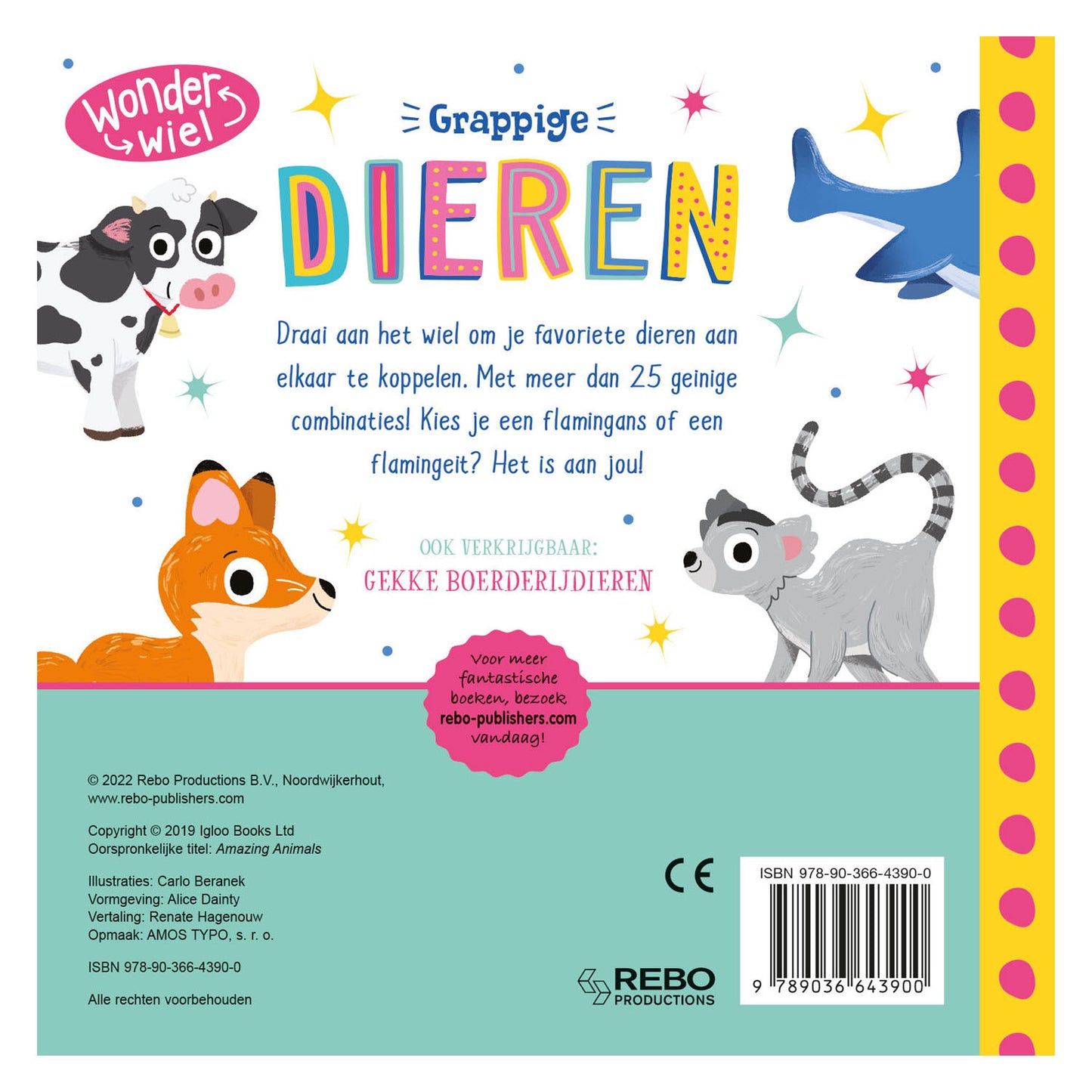 Rebo editori divertenti animali wonderwiel