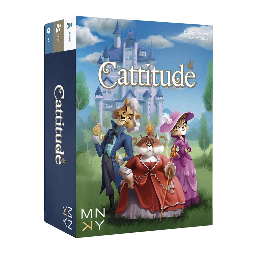 Rebo editori Mnky Cattitude Card Game