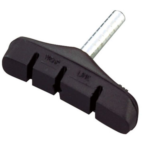 Totas de freno Tectro 60 mm 861.11, asimétricos, por pareja. (Paquete colgante)