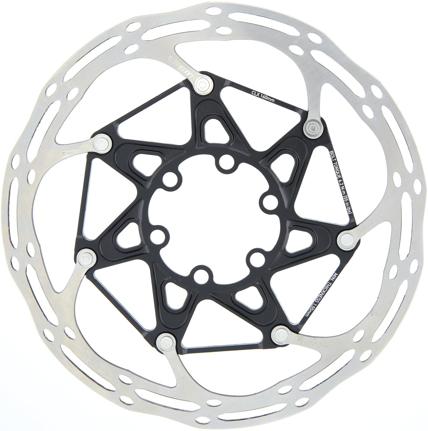 Sram Rotor Centerline X 6H.Stain.Steel, Alu Spider
