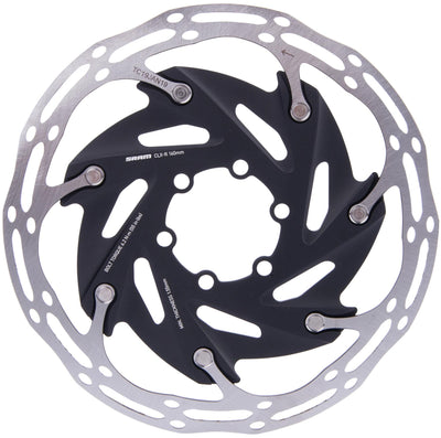 Línea central del rotor sram xr 6h.stain.steel, alu araña