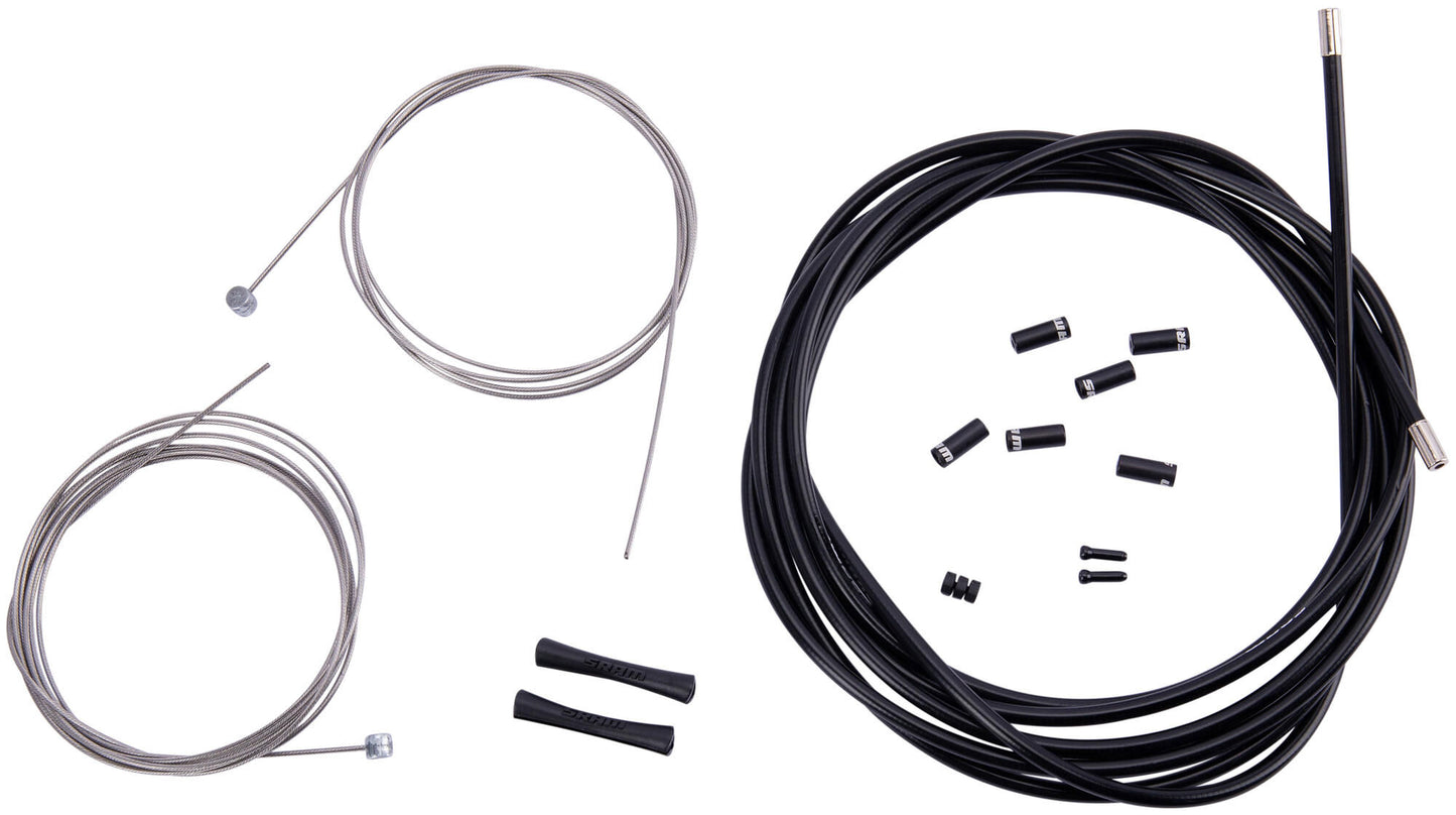 Set cavi freno Sram MTB kit tubi freno 1350 2350mm nero