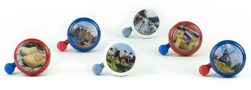 Zuecos Widek rojo campana en tarjeta