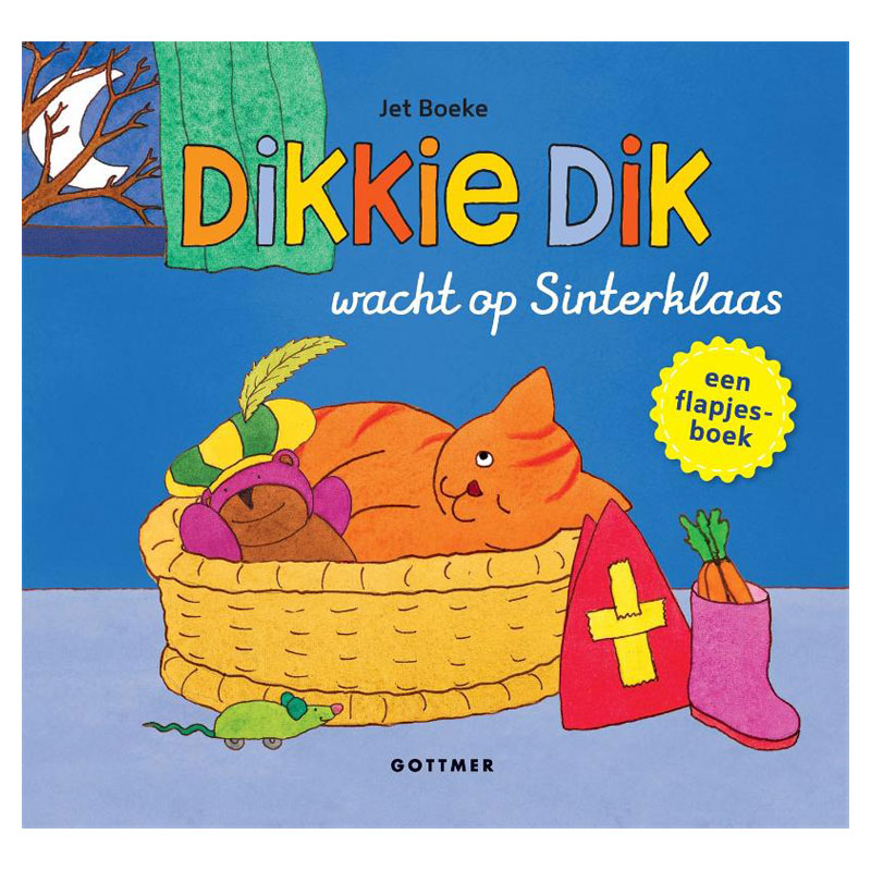 Dikkie dik está esperando a Sinterklaas