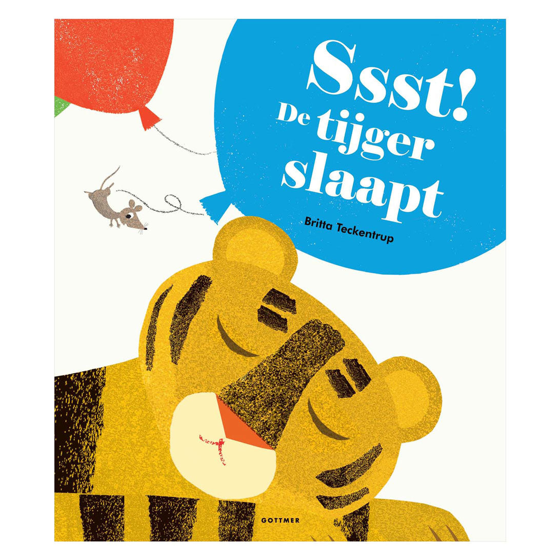 Libro da tavolo del gruppo editori Gottmer shhh! la tigre sta dormendo