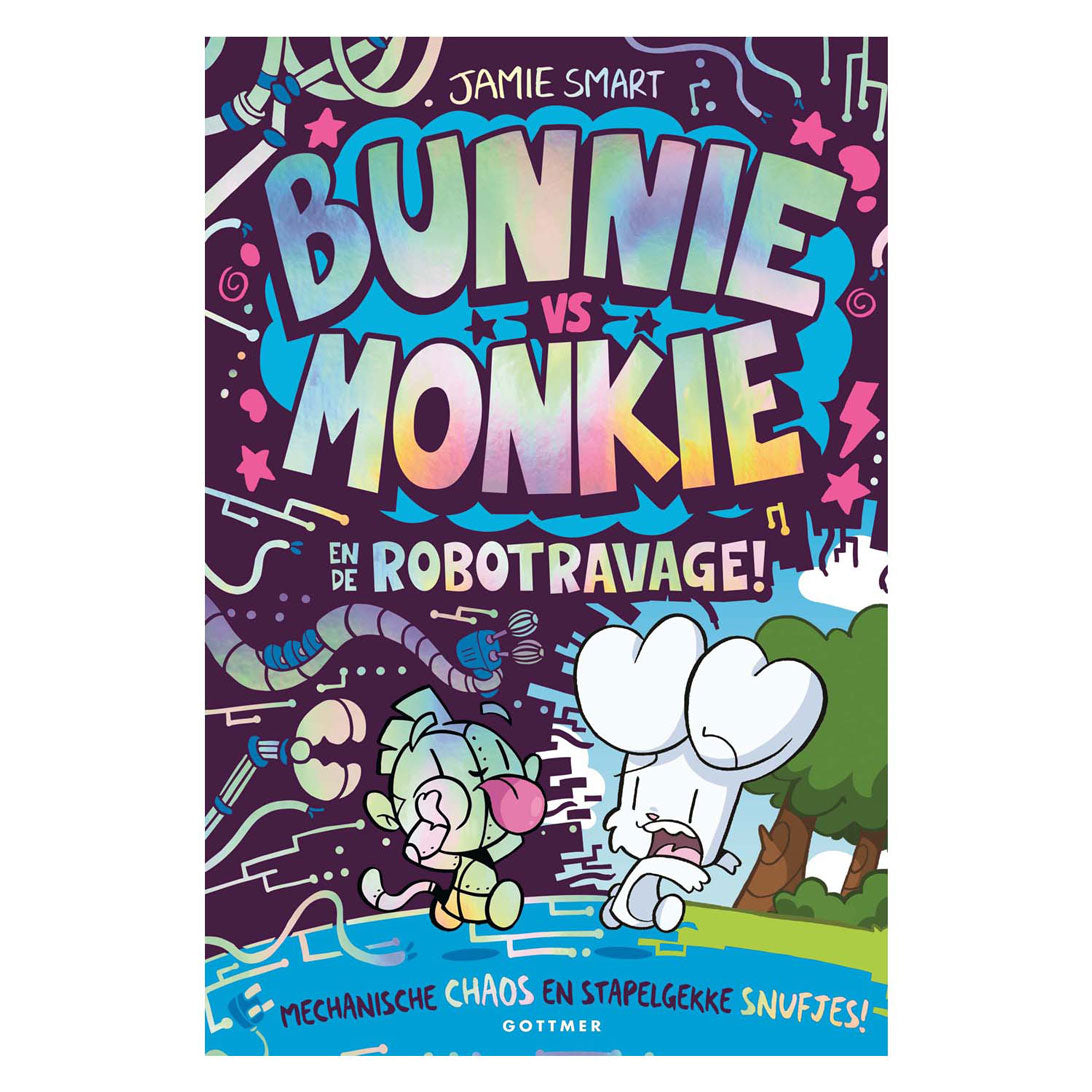 Il gruppo editoriale Gottmer Bunnie vs Monkie e il robot Havoc