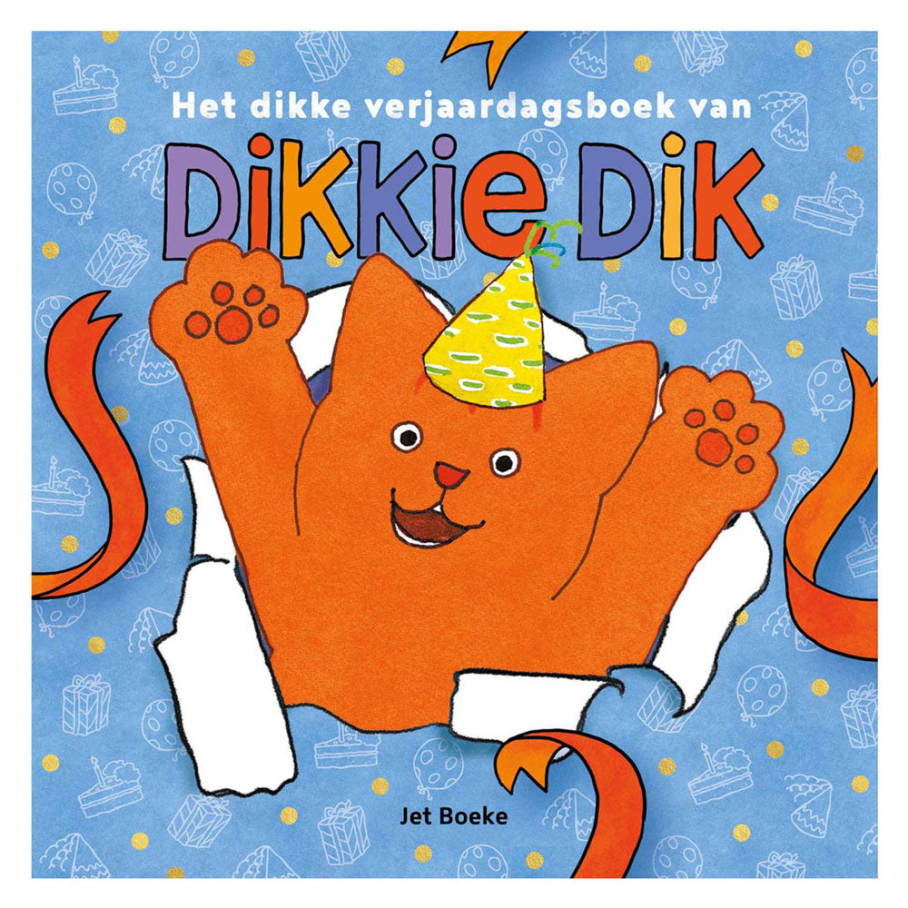 Los editores de Gottmer agrupan el libro de cumpleaños gordo de dikkie dik