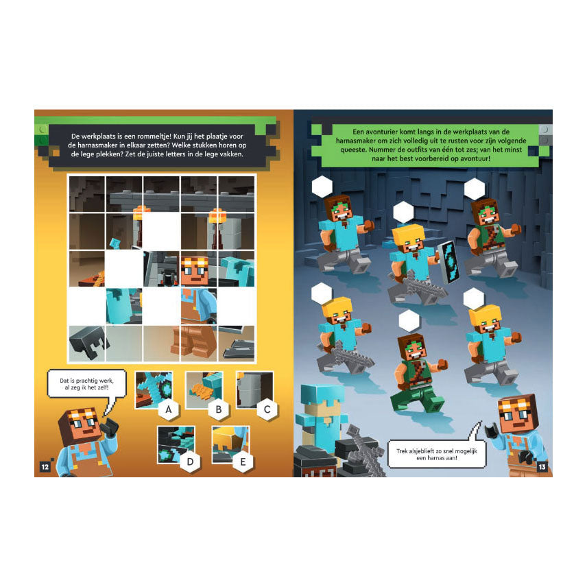 Gottmer uitgevers groep lego minecraft het avontuur van de harnasmaker