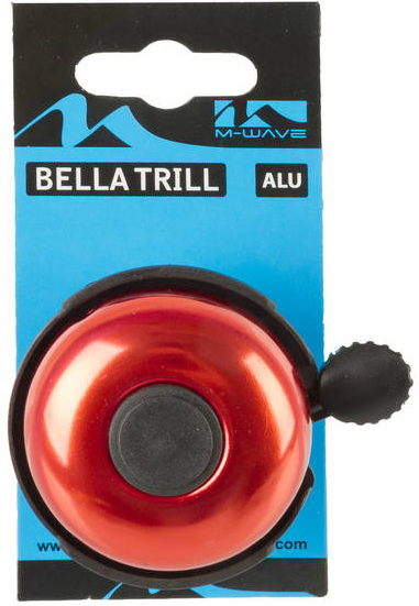 M-Wave Bicycle Bell Bella Trill Ø53 mm Rojo
