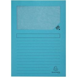 Carpeta clasificadora exacompta siempre azul claro