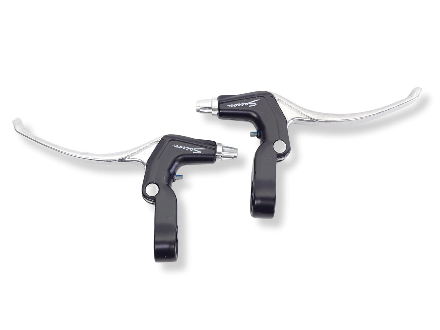 Impostato freno impostato a 4 dita a V-Brake Silver Black 2 pezzi