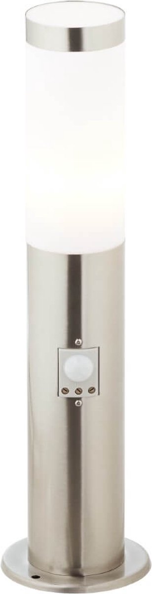 Brilliant doddy - lampada da esterno - base - ip44 - e27 max 1x40w - cromo