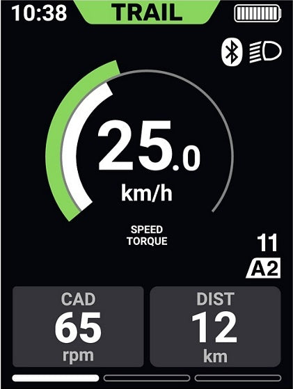 Shimano E-Bike Display Bicycle Computer Passi SC-E610 senza supporto