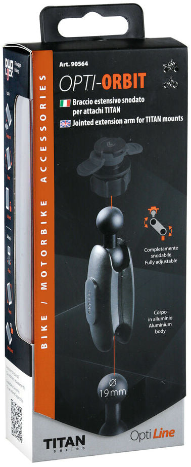 Braccio di estensione dell'orbita optita con proiettili di gomma