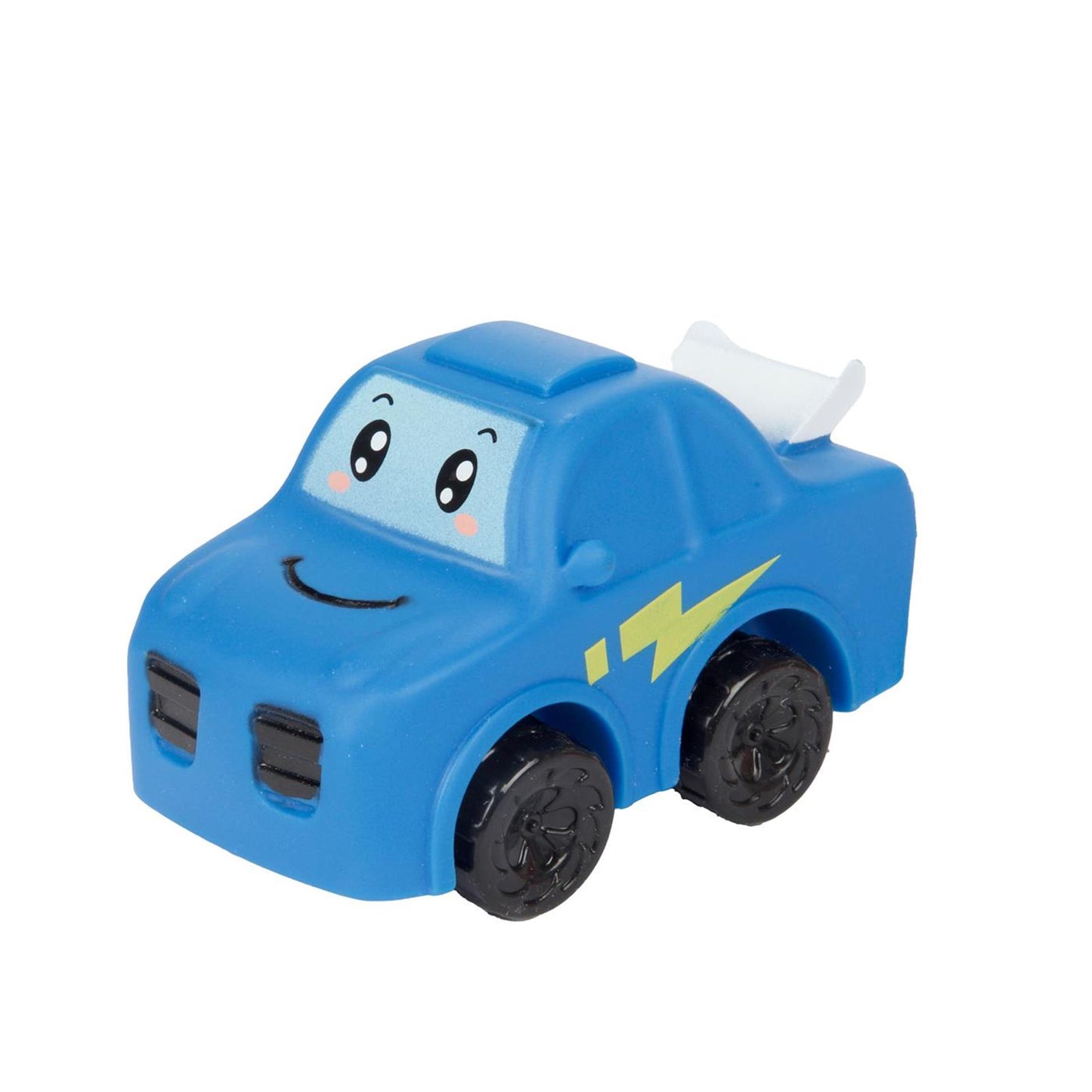 Toi-toys little stars zachte mini auto -cartoon- 8cm 8ass