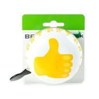 Widek ding dong campana gran pulgar emoticonos en la tarjeta