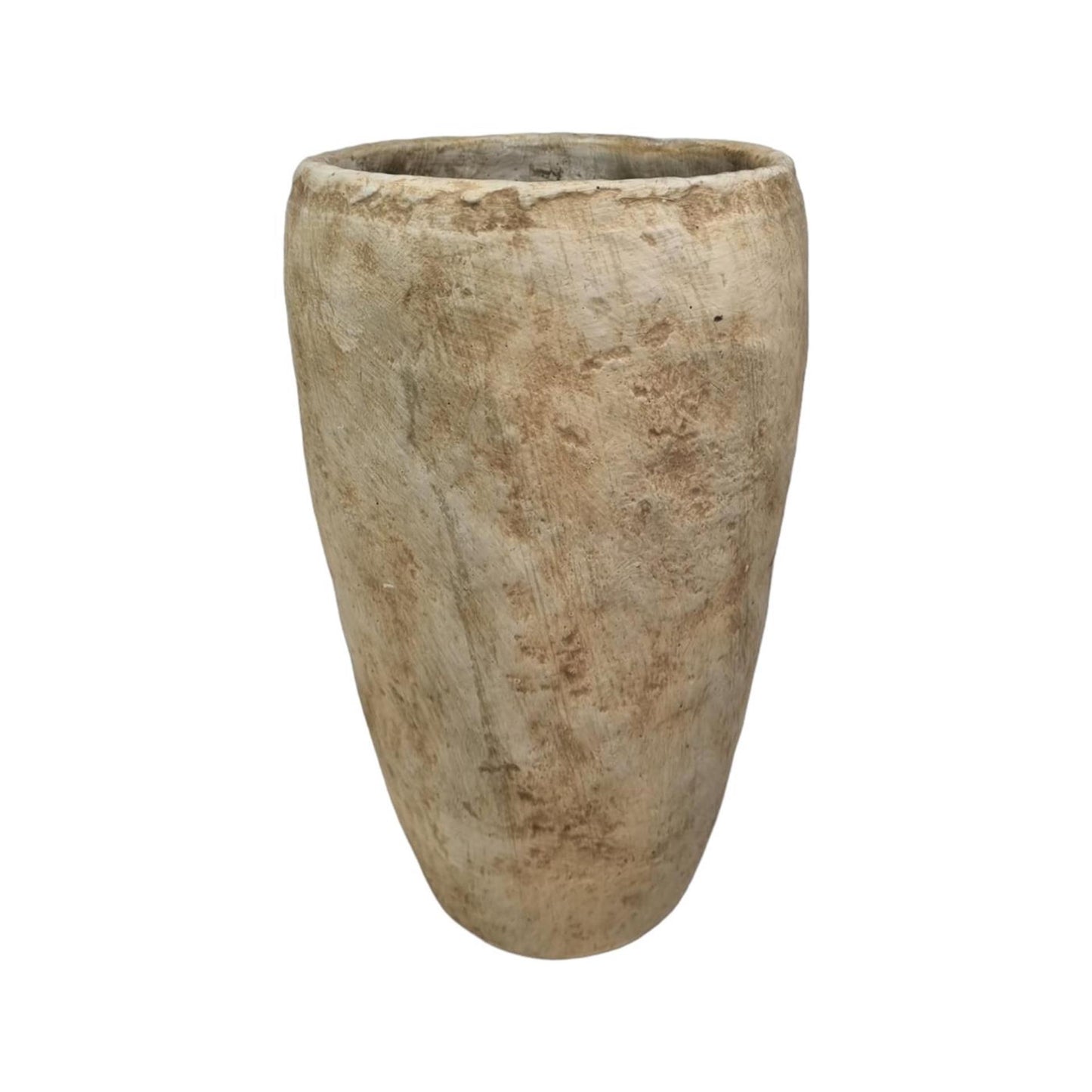 Vaso atmosfera signorile pietra crema 19x30 cm