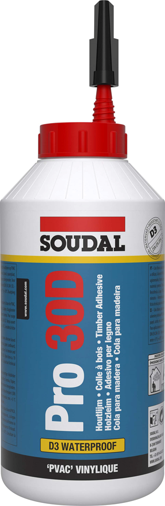 Adesivo a dispersione impermeabile Soudal 5kg pro30d - 108900