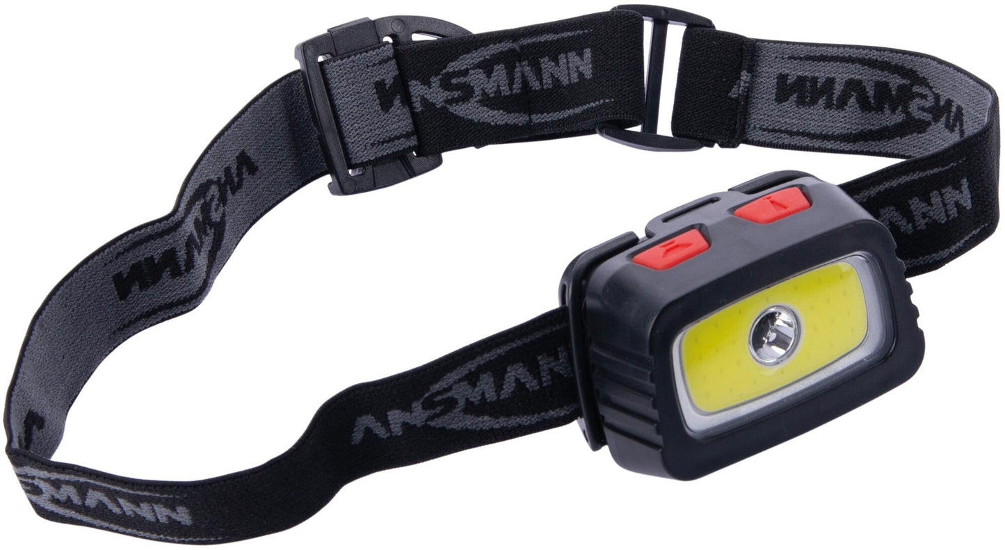 Ansmann LED HEADLIGHT HD200B nero