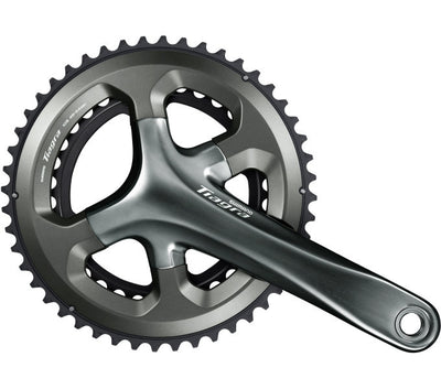 Shimano Crankset 2 x 10 velocità Tiagra FC-4700 172,5 50-34T con asse cavo nero