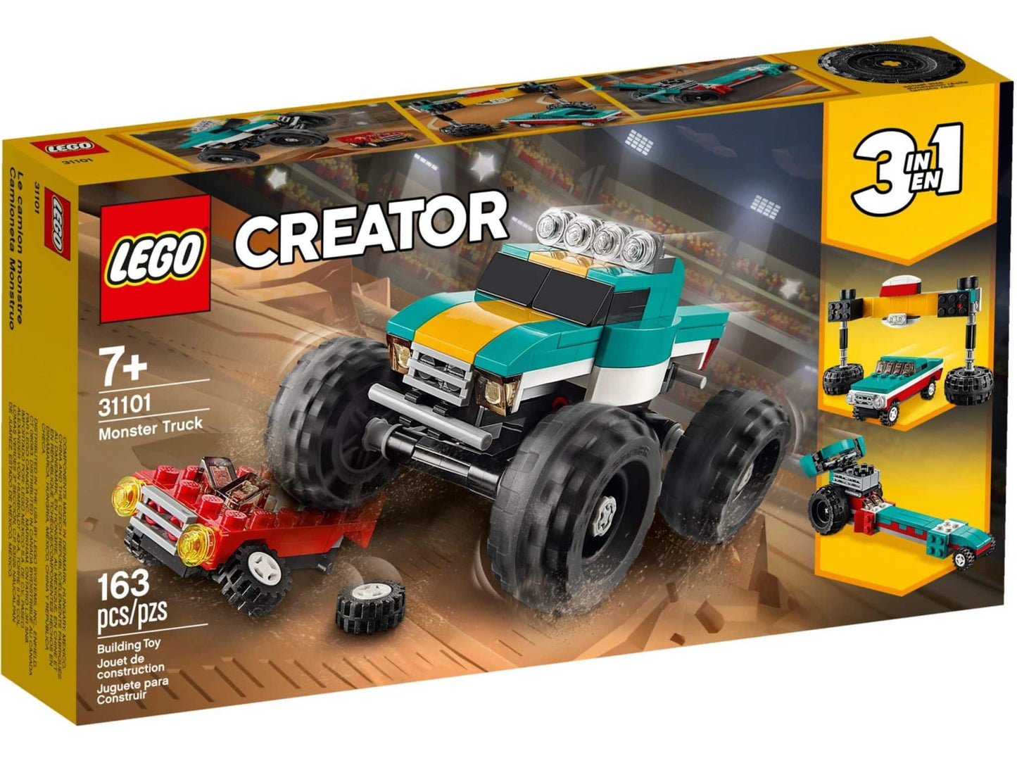 Creatore di lego 31101 Monster Truck