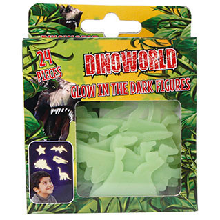 Depsche Dino World Dinoworld Glow in the Dark Dino's