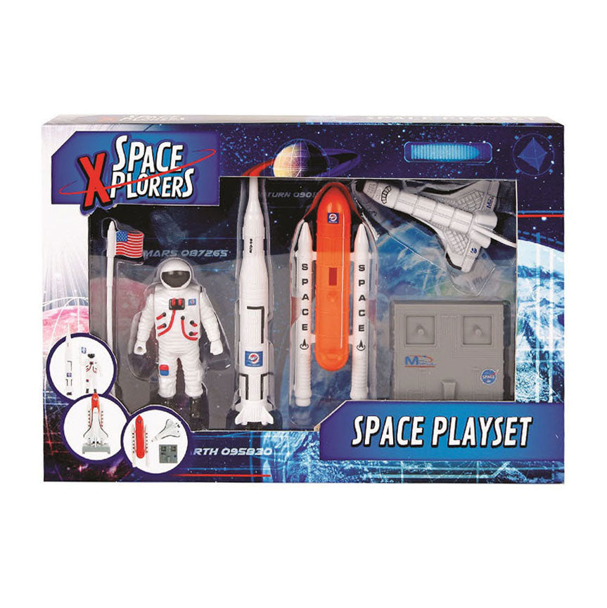 Spazio XPlorers Spazio Shuttle Play Set, 6dlg.