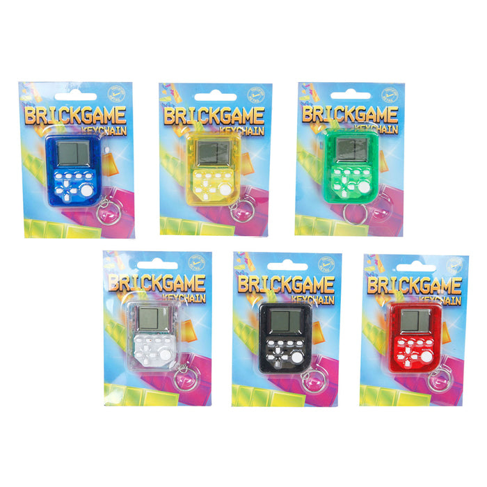 Game Mini Brick Key Ring di gioco con 26 partite