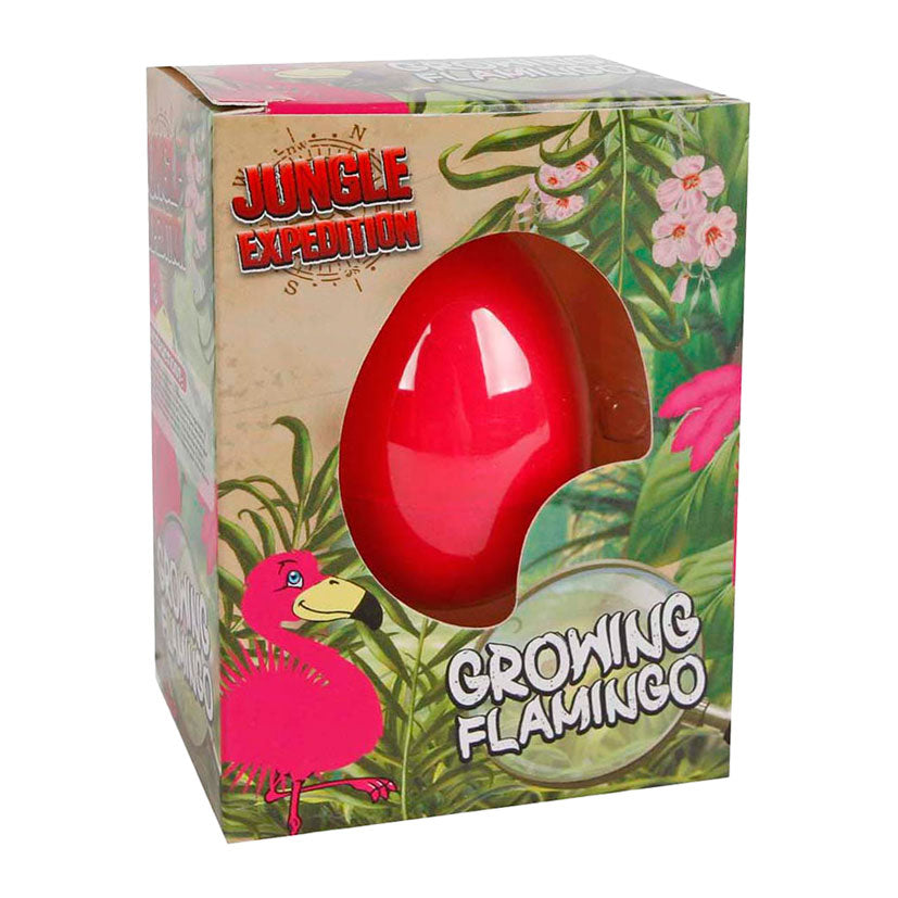 Huevo de Expediton con flamenco en crecimiento, 6cm