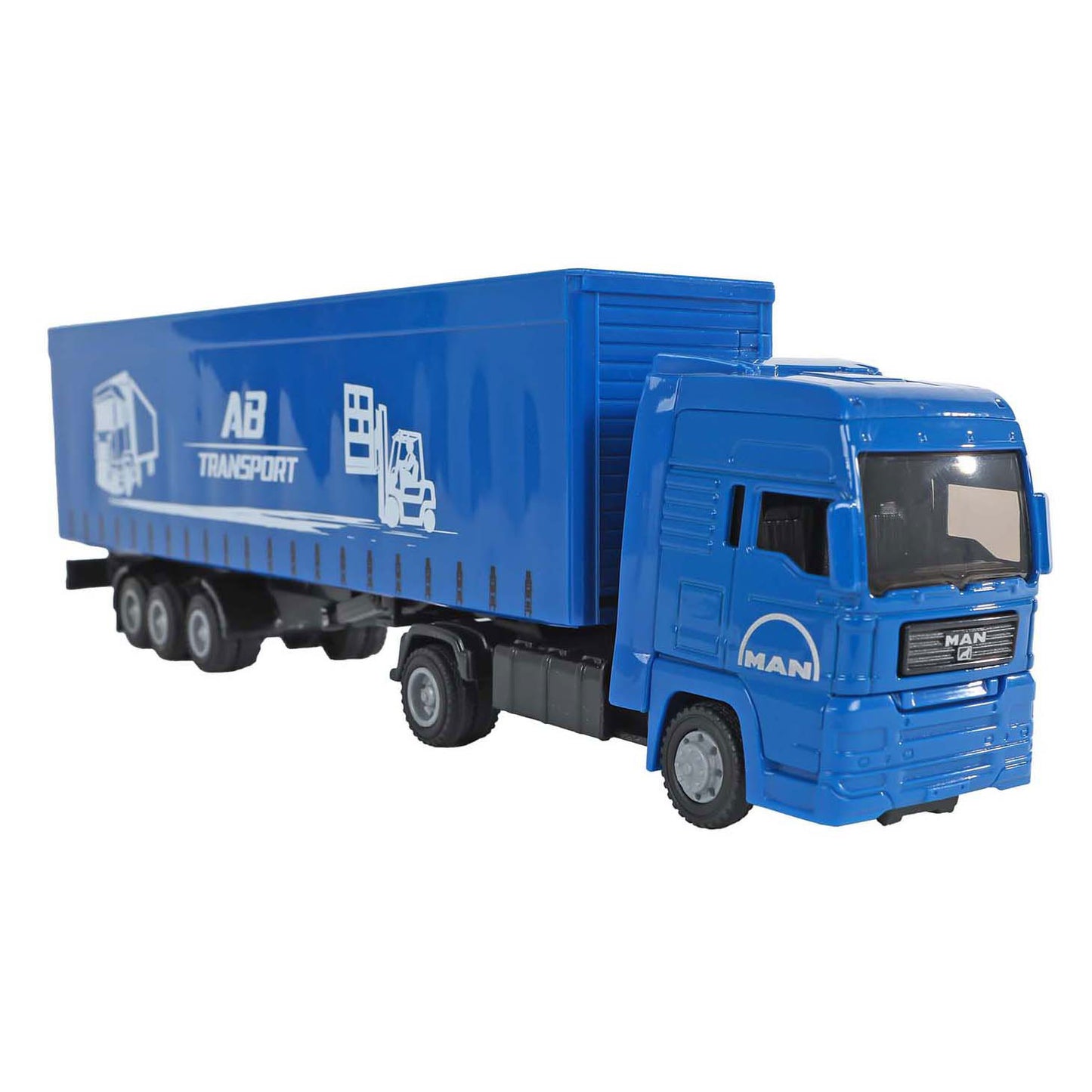 Kids Globe Globe Man Truck con remolque, 30 cm
