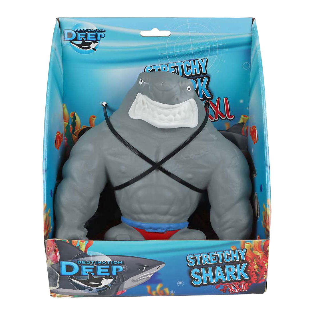 Destino profundo Super Stretch Shark, 22 cm