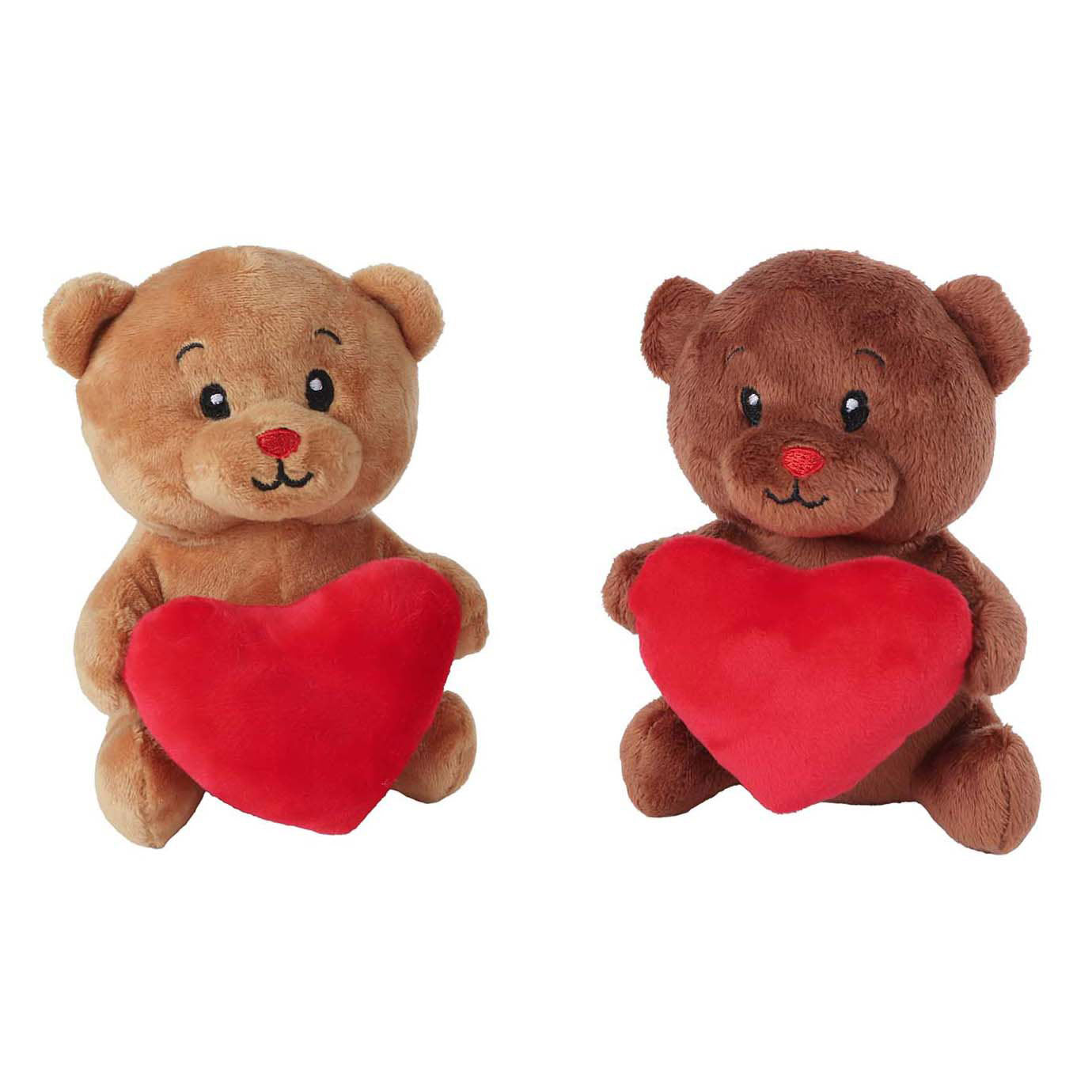 Llévame a casa abrazo de lujoso oso con corazón, 15 cm