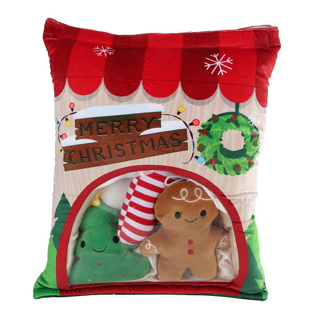 Menu soffice dolcetti natalizi in peluche - 32 cm