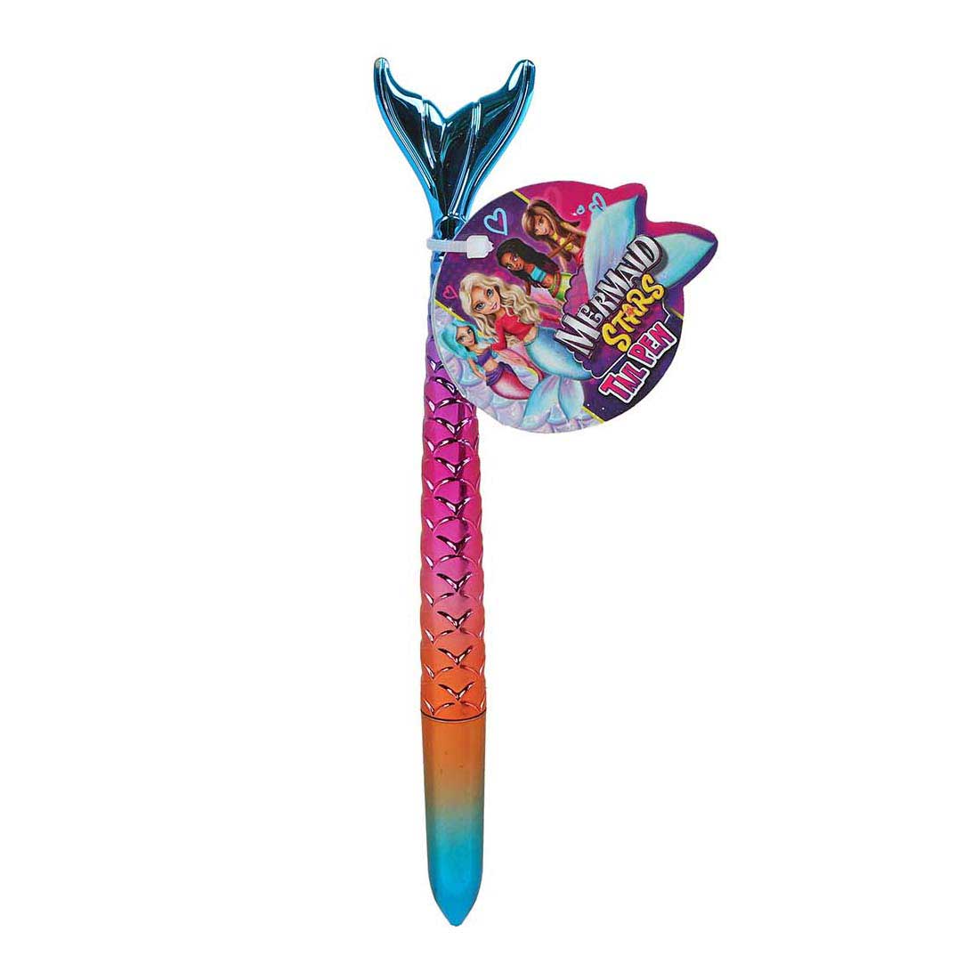 Pluma de estrellas de sirena cola de sirena