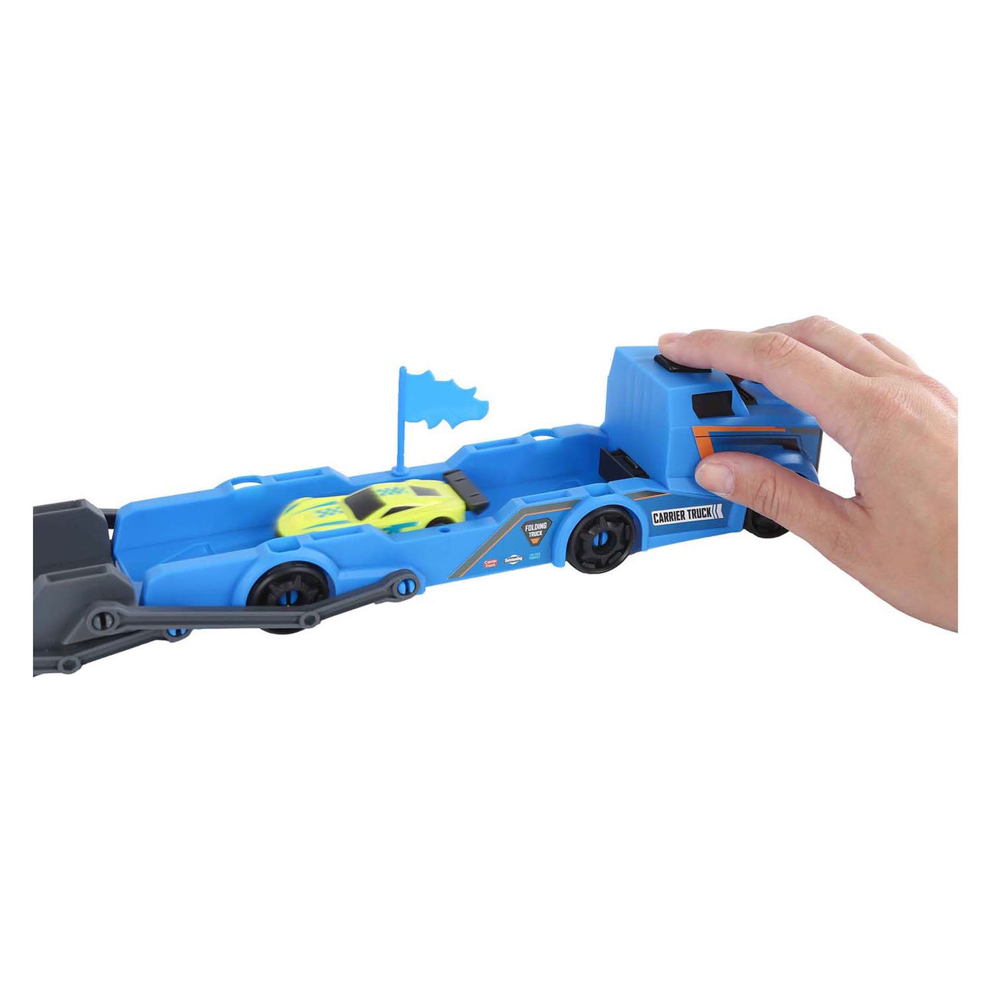 Camion Roadblaster con 2 auto - funzione di lancio