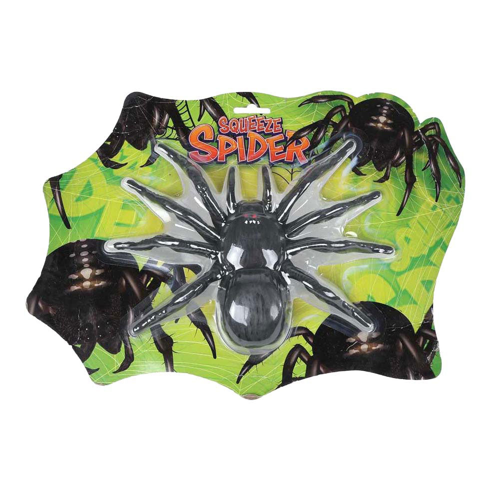 Ragno inquietante grande super elasticizzato - 14 cm