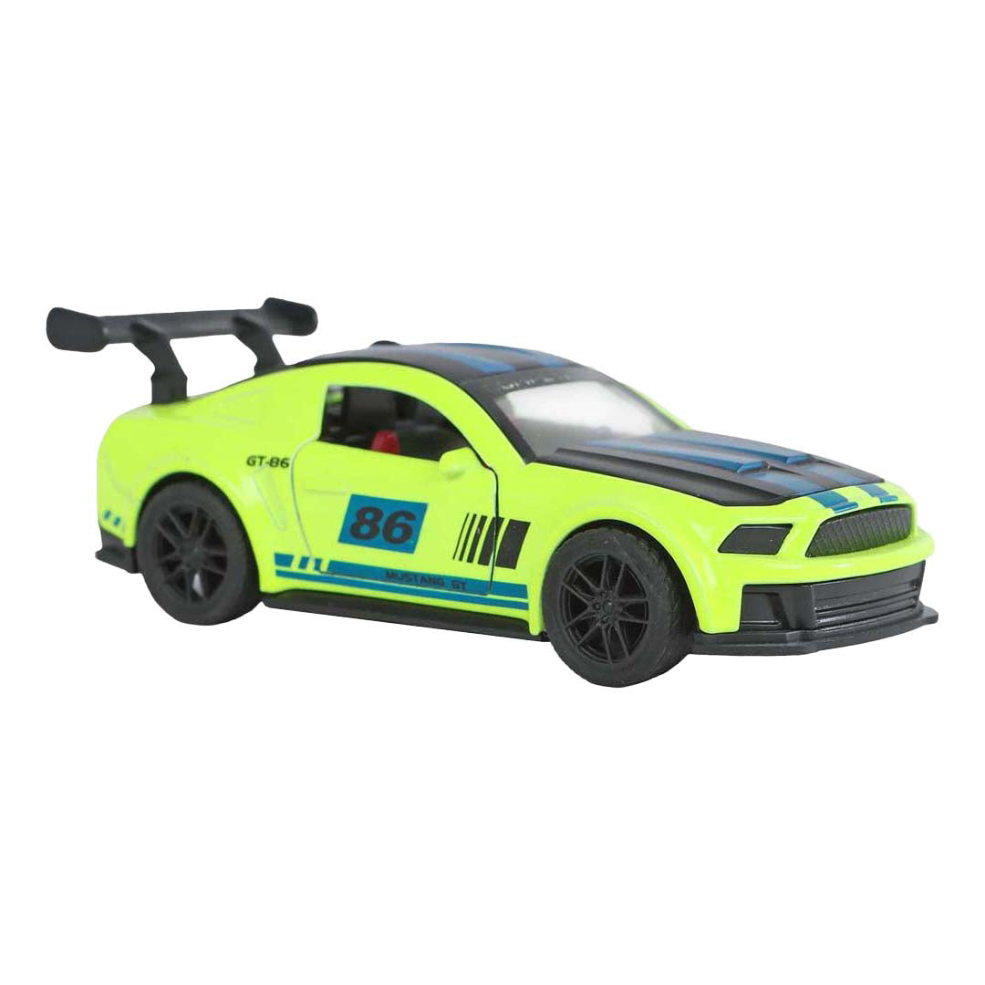 Coche deportivo para 2 juegos con retroceso de 11,5 cm.