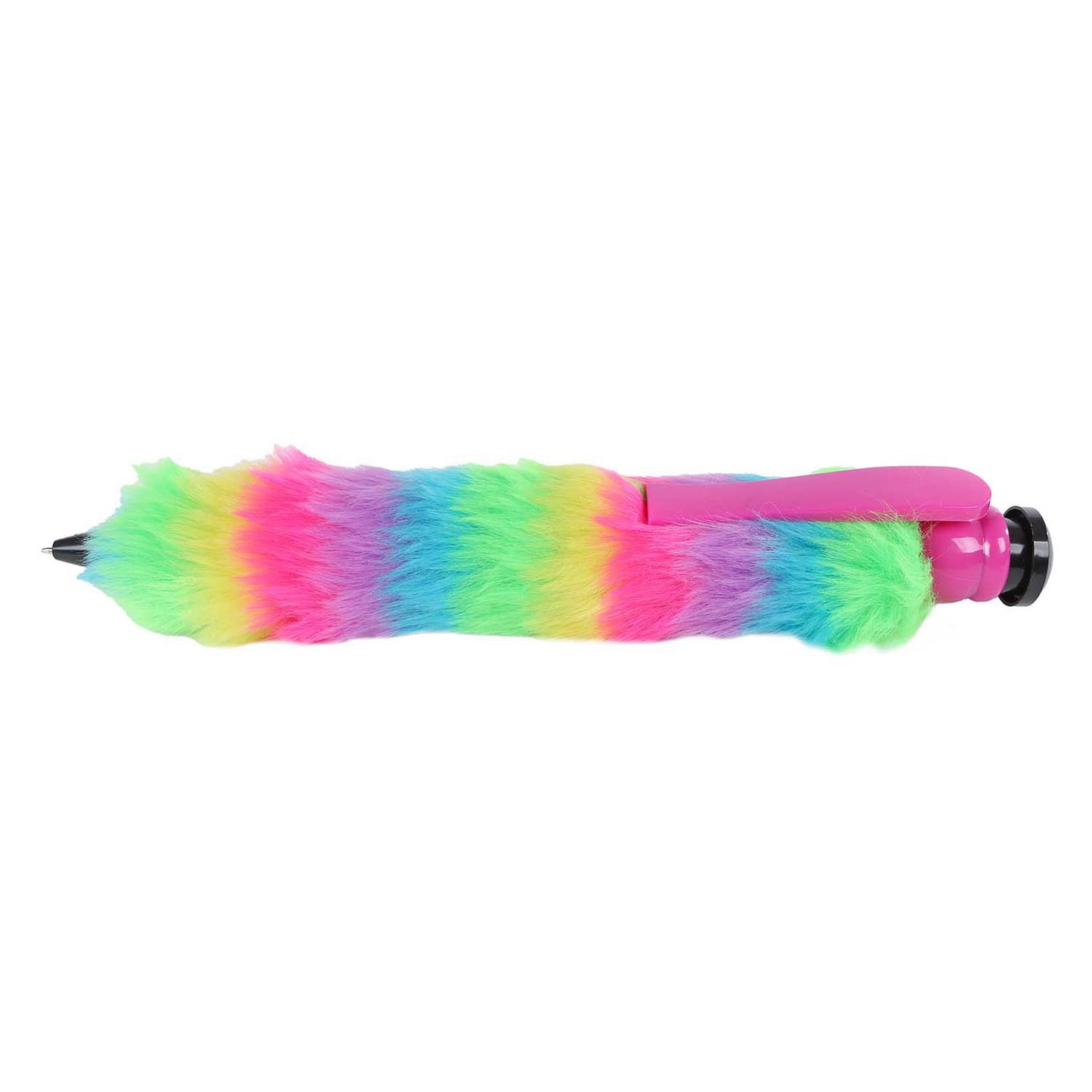 Penna arcobaleno jumbo soffice e glamour - 28 cm