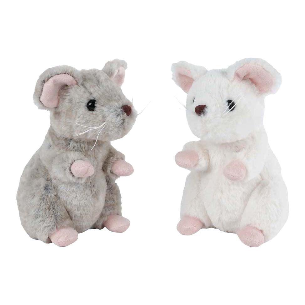 Peluche ratón sentado Llévame a casa - 19cm