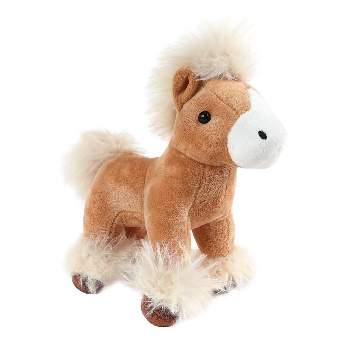 Caballo de peluche Llévame a casa de pie - 20cm