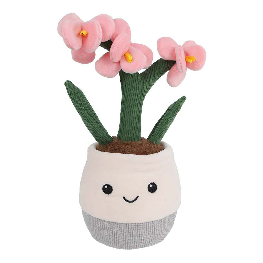 Take me home plant pluche orchidee l - 23cm