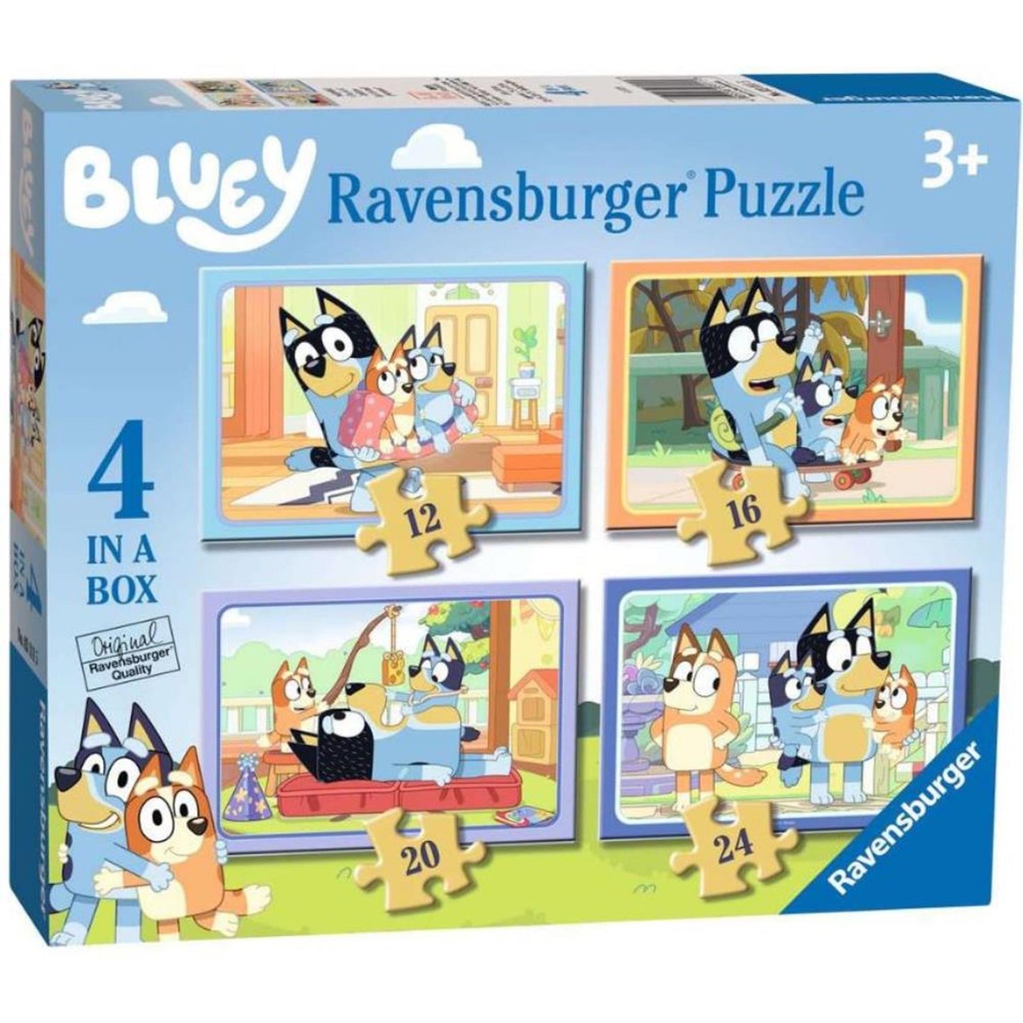 Ravensburger Bluey Legpuzzle 4in1