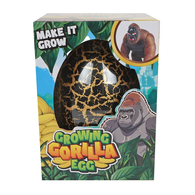 Gorila en crecimiento en huevo gigante - 11 cm