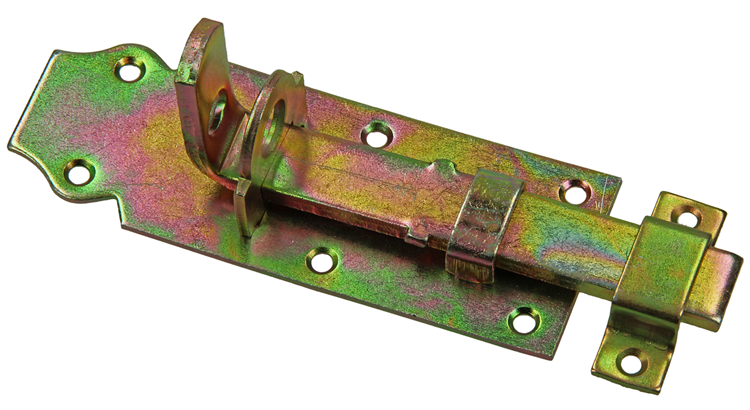 Mack 1069124 - cursore per lucchetto zincato giallo chiaro 120 mm | 5 pezzi
