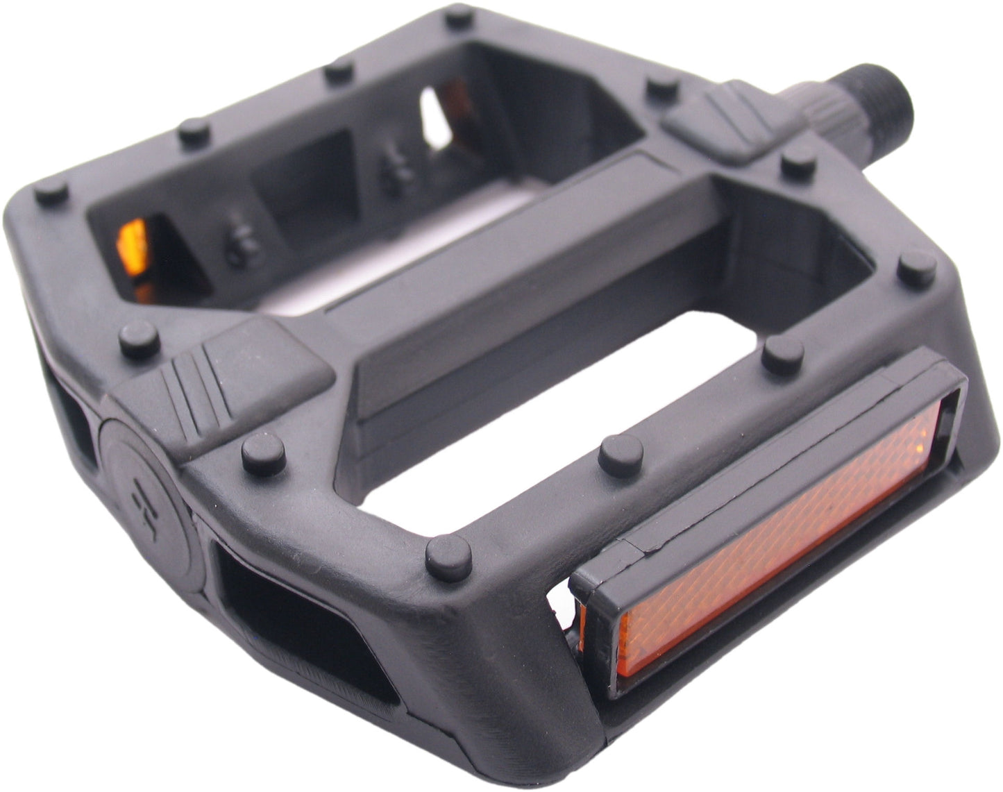 Pedal de borde Conjunto de plástico de borde ancho negro