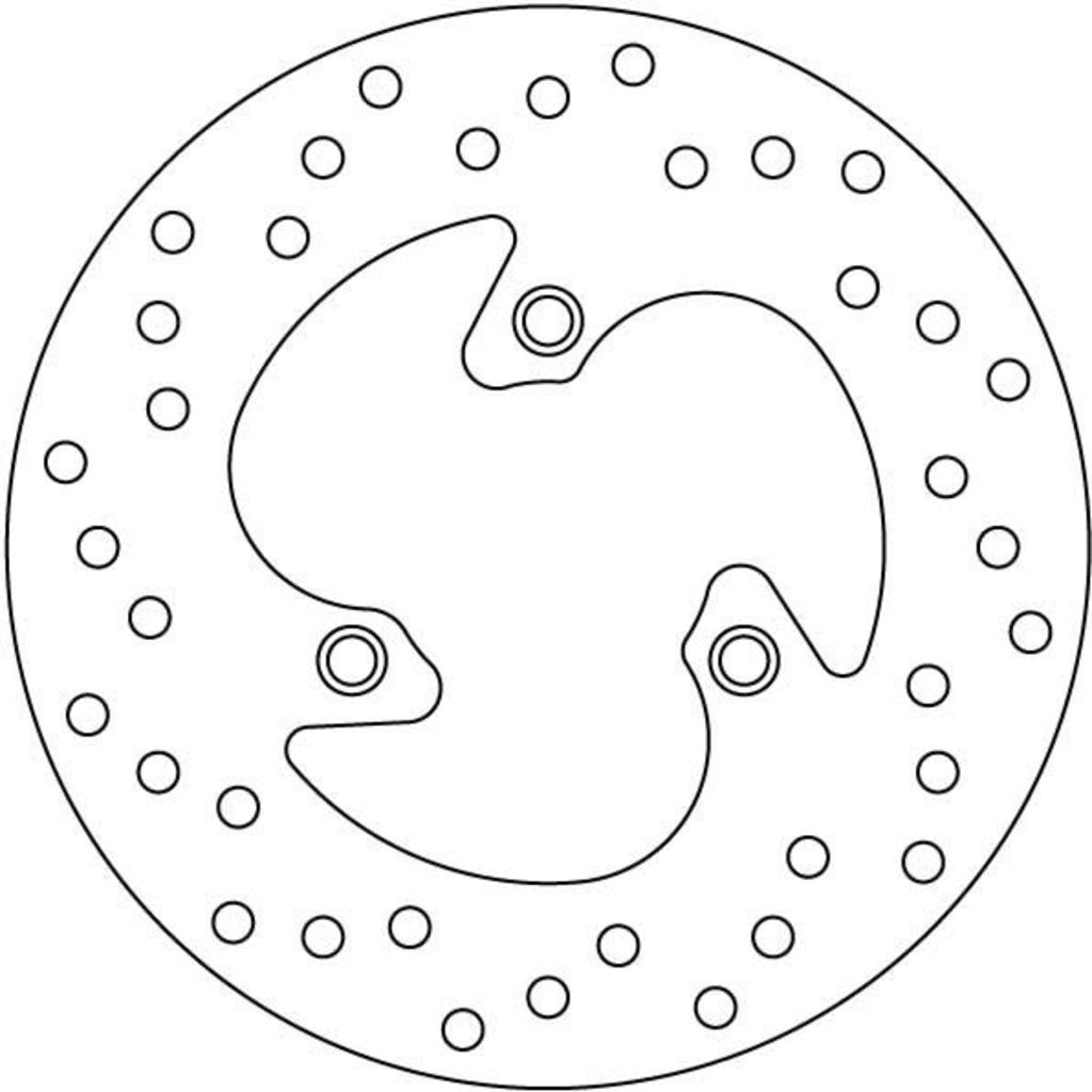 Newfren Brake Disc DF4001A | (Indietro)
