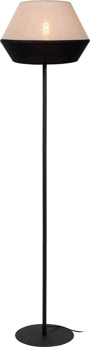 Lucide kala - lámpara de pie - ø 40 cm - 1xe27 - topo